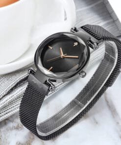 Creative Women’s Fashion Creative Net With Quartz Watch