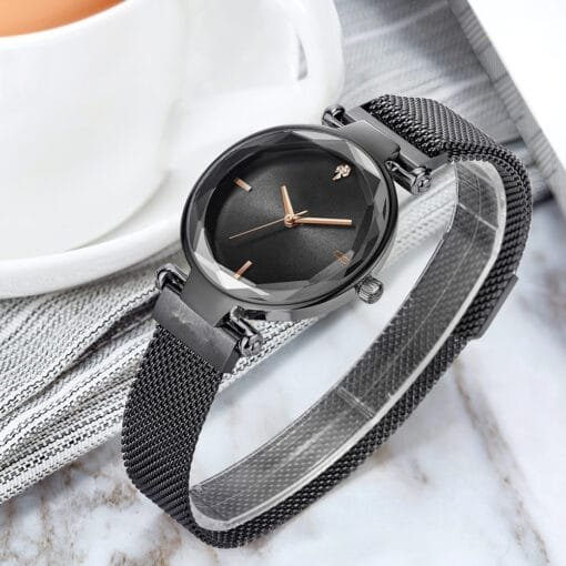 Creative Women's Fashion Creative Net With Quartz Watch - Image 2
