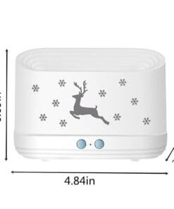 Elk Flame Humidifier Diffuser Mute Household Atmosphere Lamp Christmas Home Decorations
