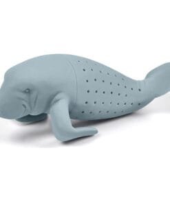 Playful Dolphin Silicone Tea Bag Filter & Strainer Set – Dive into Flavor!