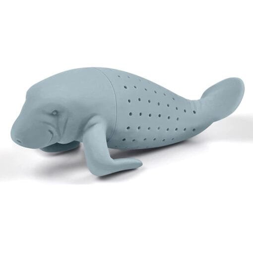 Playful Dolphin Silicone Tea Bag Filter & Strainer Set - Dive into Flavor! - Image 2