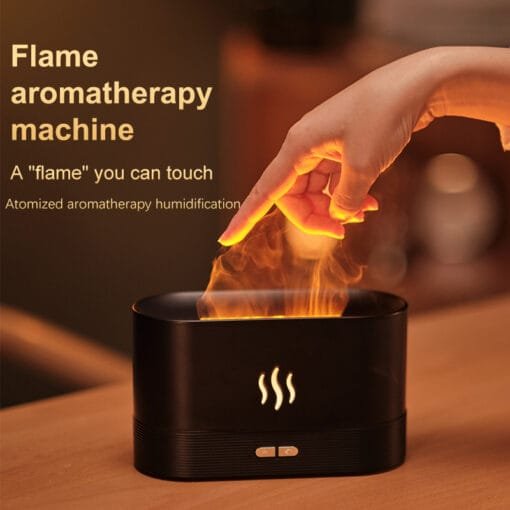Fire Flame Ultrasonic Humidifier & Aroma Diffuser - Image 4