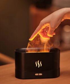 Fire Flame Ultrasonic Humidifier & Aroma Diffuser