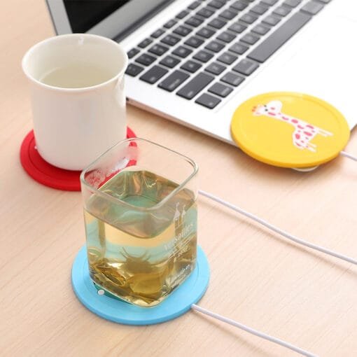 Portable USB Electric Silicone Heating Pad – Ideal for Coffee, Tea, and More! - Image 3