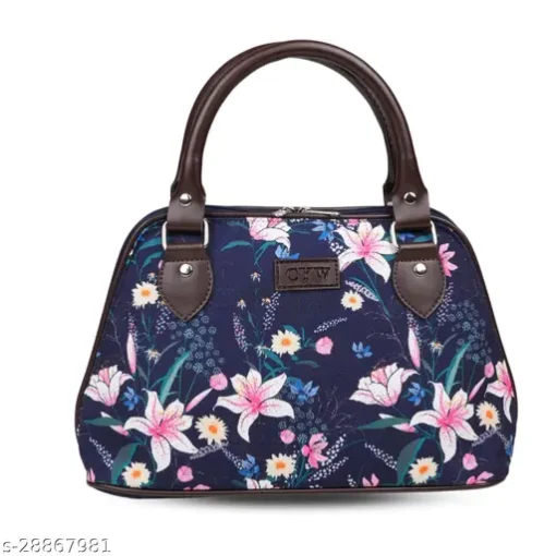 Cute Little Essential Handbag with Zip-Top Closure - Image 7