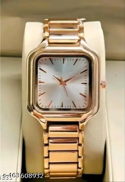 Women Stylish Square Analog Classic watch - Image 3