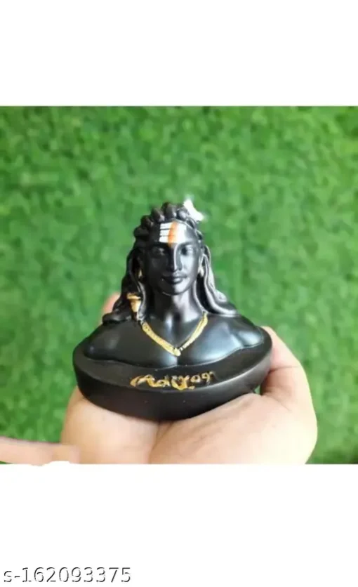 Adiyogi Statue with Rudraksha Mala for Car Dash Board - Image 5